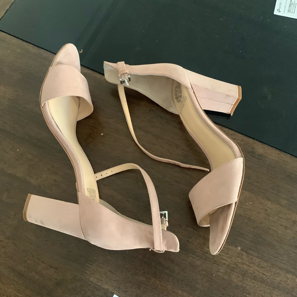 Vince Camuto Block Heel sandals, pale pink